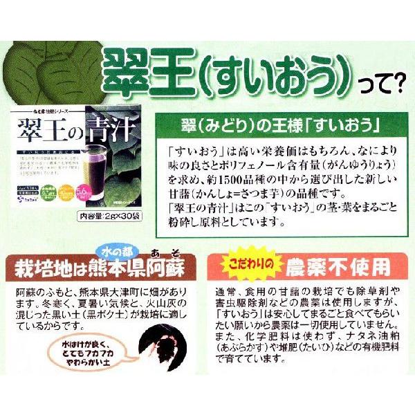 翠王の青汁 x6箱 まとめ買い＋試飲サンプル6袋 添付　ssi健康食品 |  | 02