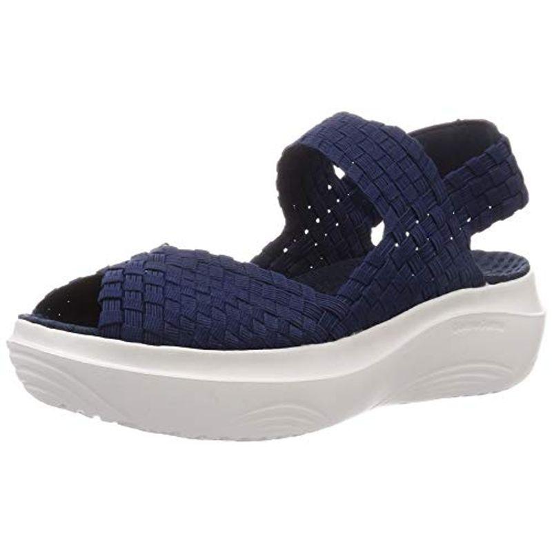 公式格安 ゴムゴム サンダル クロス風デザイン厚底ストラップサンダル レディース 99 5550 ネイビー 24 Cm 日本 店舗 App Digitallimegreen Co Za