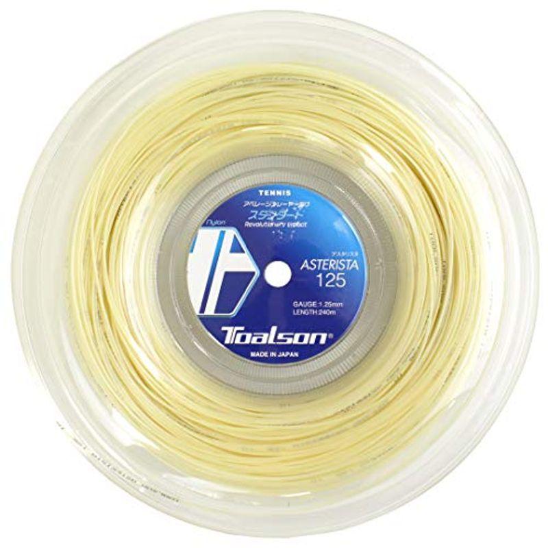 トアルソン（TOALSON） テニスガット ロール アスタリスタ（ASTERISTA） 125 ホワイト 7332512W