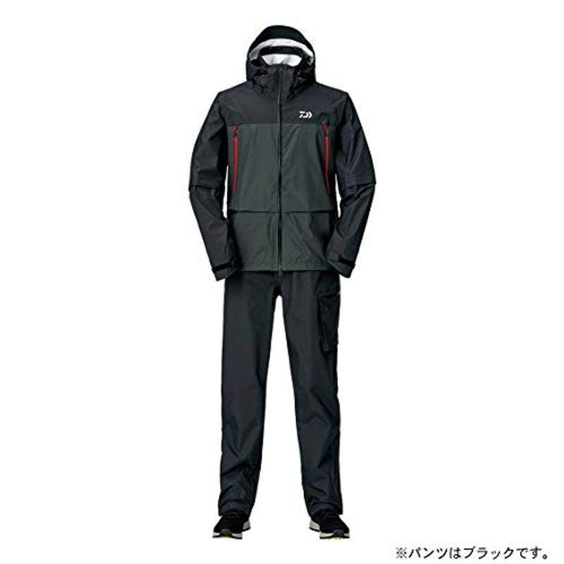 ダイワ Daiwa レインウェア レインマックス デタッチャブルレインスーツ ブラック L Dr いつでも送料無料
