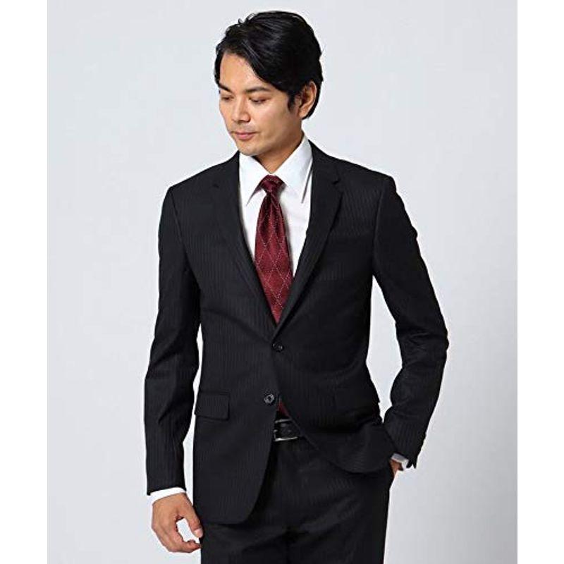 入荷中 タケオキクチ ブラック 31 メンズ ジャケット Sサイズ シャイニーヘリンボンストライプ ジャケット 単品 コート アウター