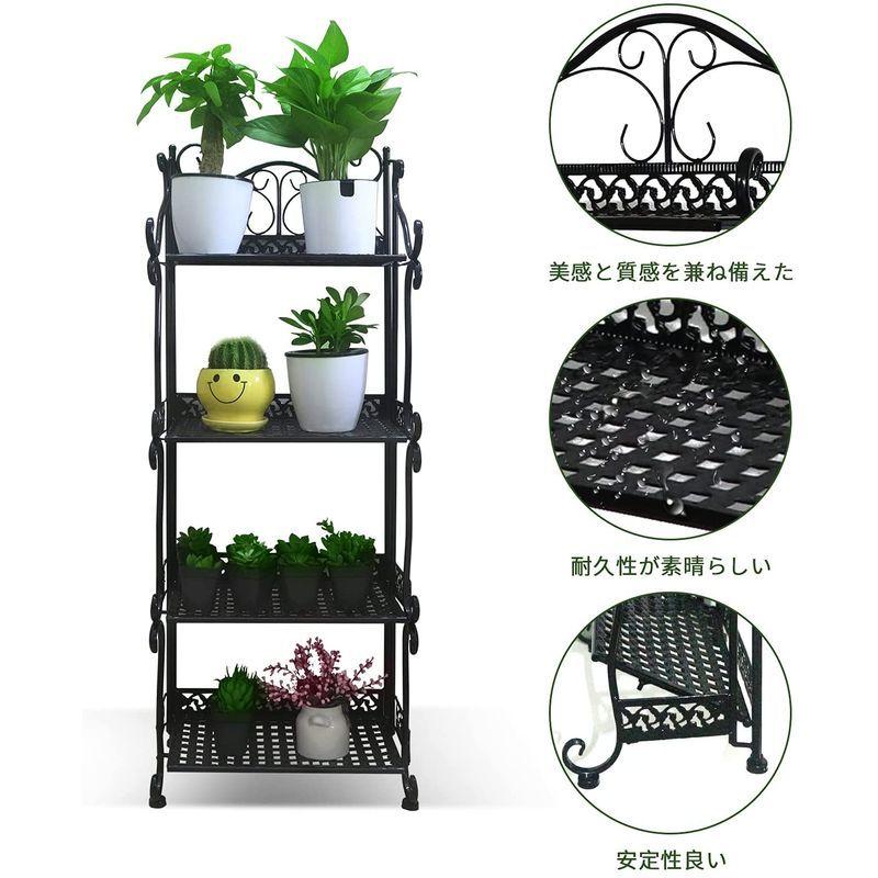 フラワースタンド プランタースタンド 植木鉢 プランタースタンド ガーデニング 棚 ガーデンラック アイアンラック 室外室内 収納 組み立て簡単 ガーデンラック 004 おしゃれ Assign コンパクト 国内在庫