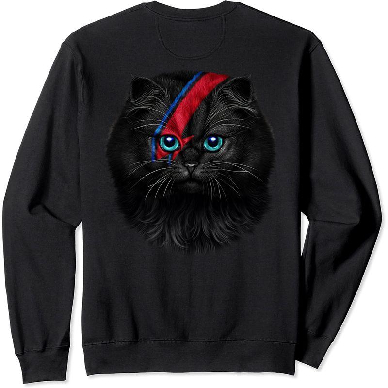 黒ペルシャ猫 ねこ 稲妻 マーク トレーナー 022 Assign 通販 Yahoo ショッピング