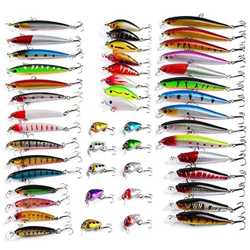 Juemenzhe ハードルアー 釣具セット 48個 48セット 多種類 爆釣り フィッシングルアー 釣り道具 Jmz3901 Assign 通販 Yahoo ショッピング