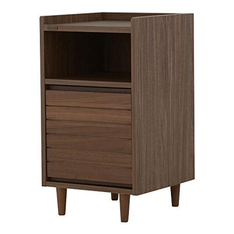 贅沢品 Twice 佐藤産業 キャビネット Br Tw70 40t コード穴 美しい木目 ブラウン 高さ71cm 奥行40cm 幅40cm テレビ台 キャビネット