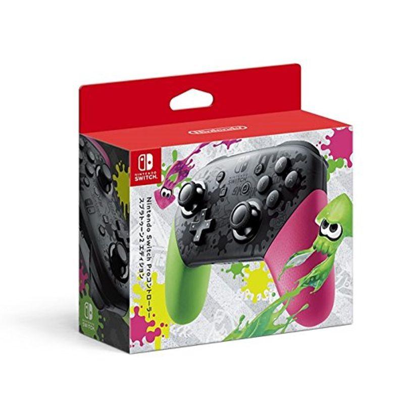 今だけ限定価格 任天堂純正品 Nintendo Switch Proコントローラー スプラトゥーン2エディション 魅力的な Istx Edu Ec