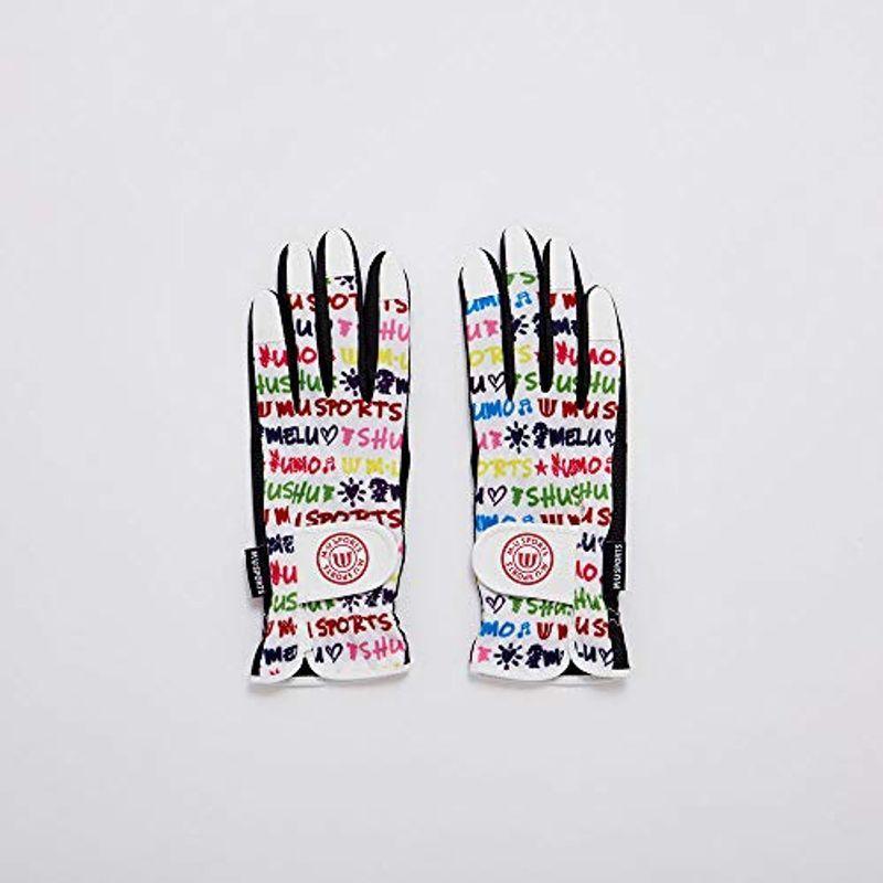 オープニングセール Sports エムユースポーツ M U ゴルフグローブ 703d2802 両手 レディス M 19 cm マルチ メンズウエア