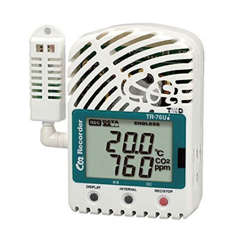 CO2・温度・湿度データロガー TR-76Ui