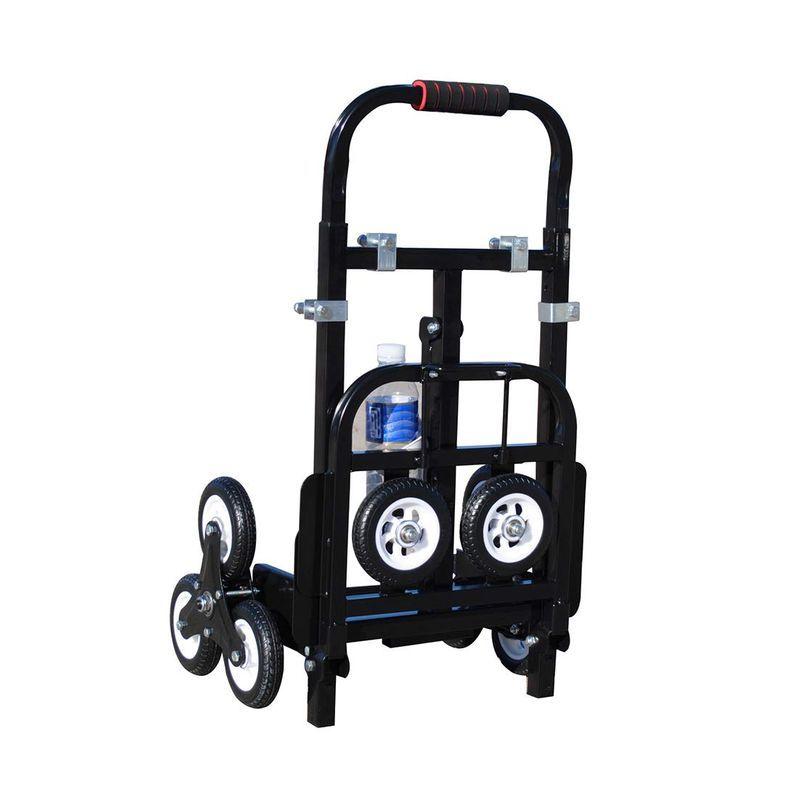 激安 Intbuying台車階段昇降タイヤキャリー荷物運ぶ折りたたみ引っ越し車6個車輪 道具 工具 Workhardanywhere Com