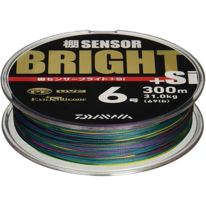 お気にいる ダイワ Daiwa Peライン 棚センサーブライト Si 300m 6 0号 69lb マルチカラー 釣り糸 ライン Panero Shop