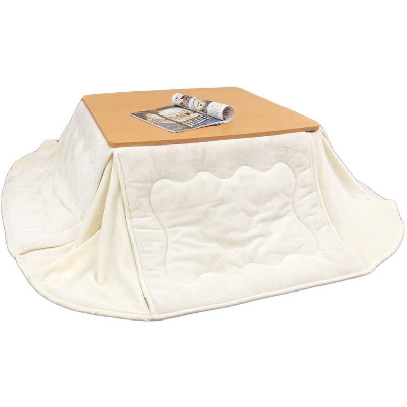 直営店に限定 180 2cm 長方形用 こたつ布団 省スペース なめらか アイボリー 洗える ふっくらボリューム フランネル とろける こたつ掛け布団 上掛け Venouziou Gr