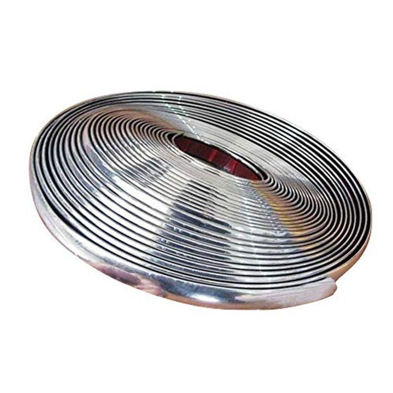 日本全国送料無料 Radissy 車用 メッキ テープ モール アクセサリー シルバー 8mm 30mm 全長15m 18mm お歳暮 Turningheadskennel Com