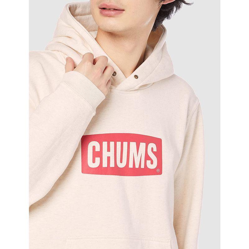 プレゼントを選ぼう Logo Chums トレーナー チャムス Pullover S H Natural Red Parka トレーナー Mail Yogasuppliers Com