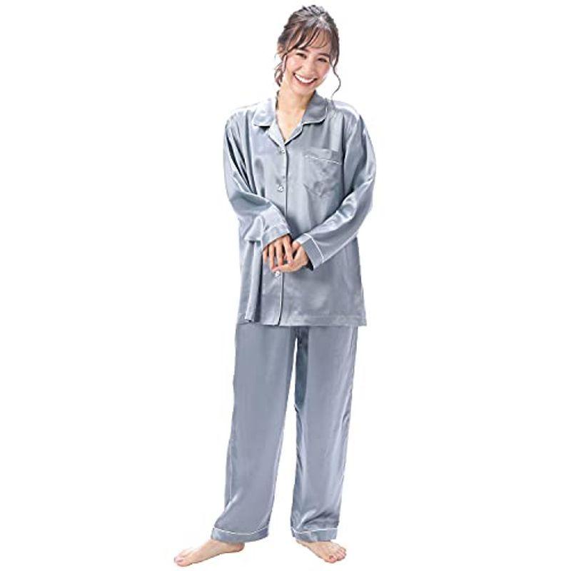 Nishikiニシキ シルク パジャマ レディース 高級シルク100 A6ランク 19匁 長袖 前開き 上下セット 長ズボン ルームウェア Assign 通販 Yahoo ショッピング