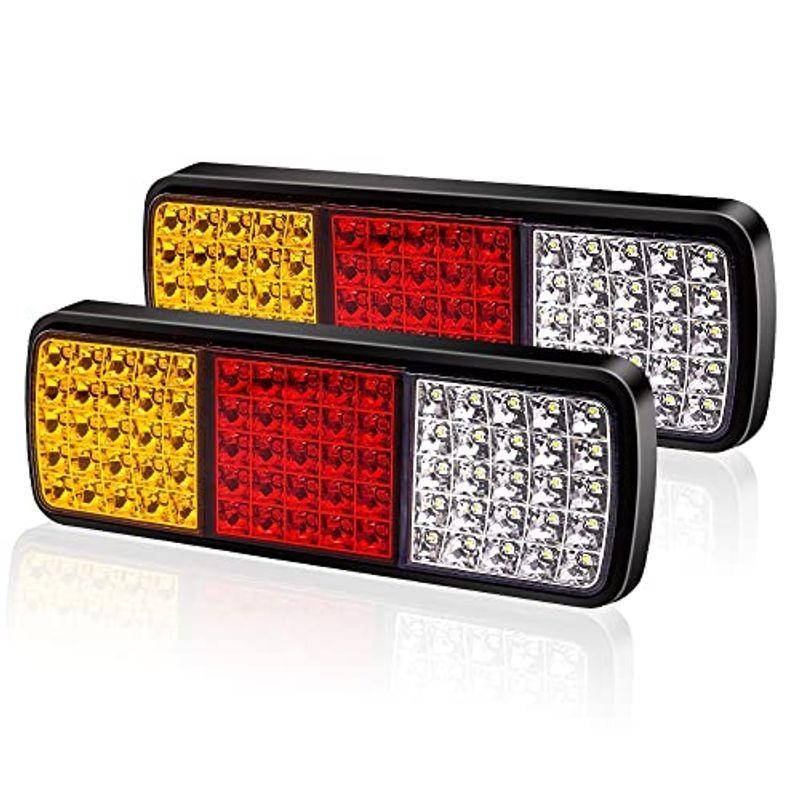 Aoling トラック テールランプ 12v トレーラー テールライト トレーラー ボート 汎用 防水 赤白黄 リアブレーキランプ リバース Assign 通販 Yahoo ショッピング