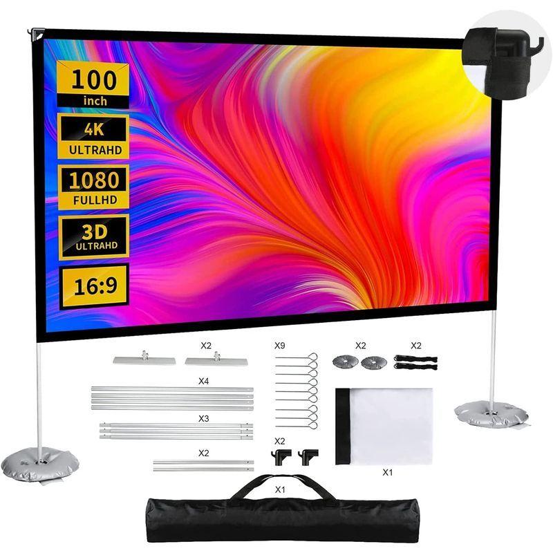 現品限り一斉値下げ！ q1320プロジェクタースクリーン 60インチ16対9