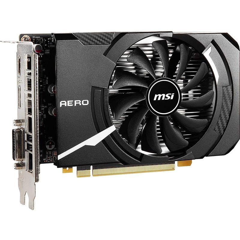 MSI GeForce GTX 1650 D6 AERO ITX J OC グラフィックスボード VD7557  :20220221113235-00677:assign - 通販 - Yahoo!ショッピング