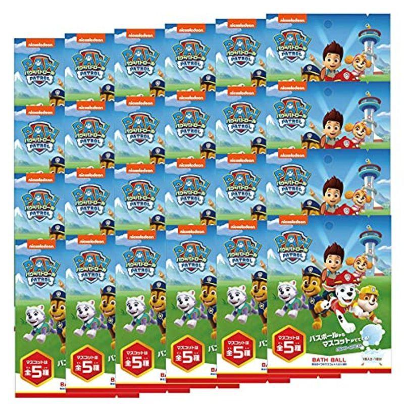 ノルコーポレーション 入浴剤 バスボール マスコット入り バス用品 パウ パトロール 24個セット マスコット