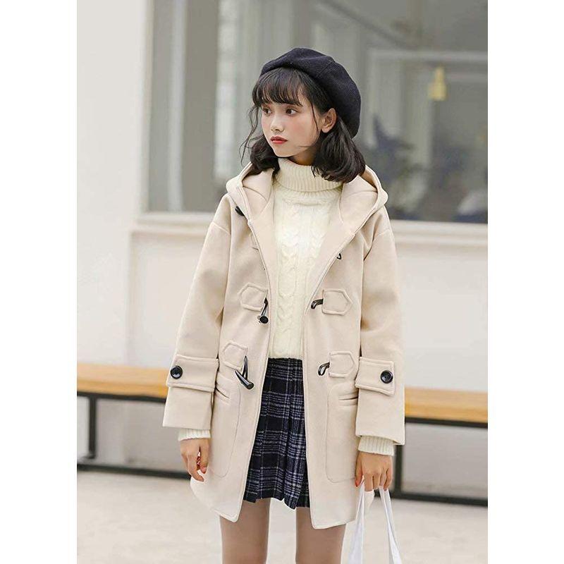 Yonistar ダッフルコート レディース 学生 コート ダッフル ロング 白 ロングコート 学生用コート かわいい 制服 ネイビー 紺 Assign 通販 Yahoo ショッピング