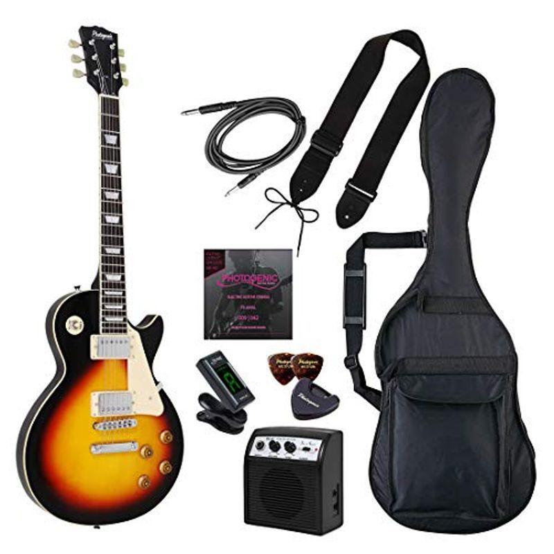 Photogenic エレキギター 初心者入門ライトセット レスポールタイプ Lp 260 Bs ブラウンサンバースト 009 Assign 通販 Yahoo ショッピング
