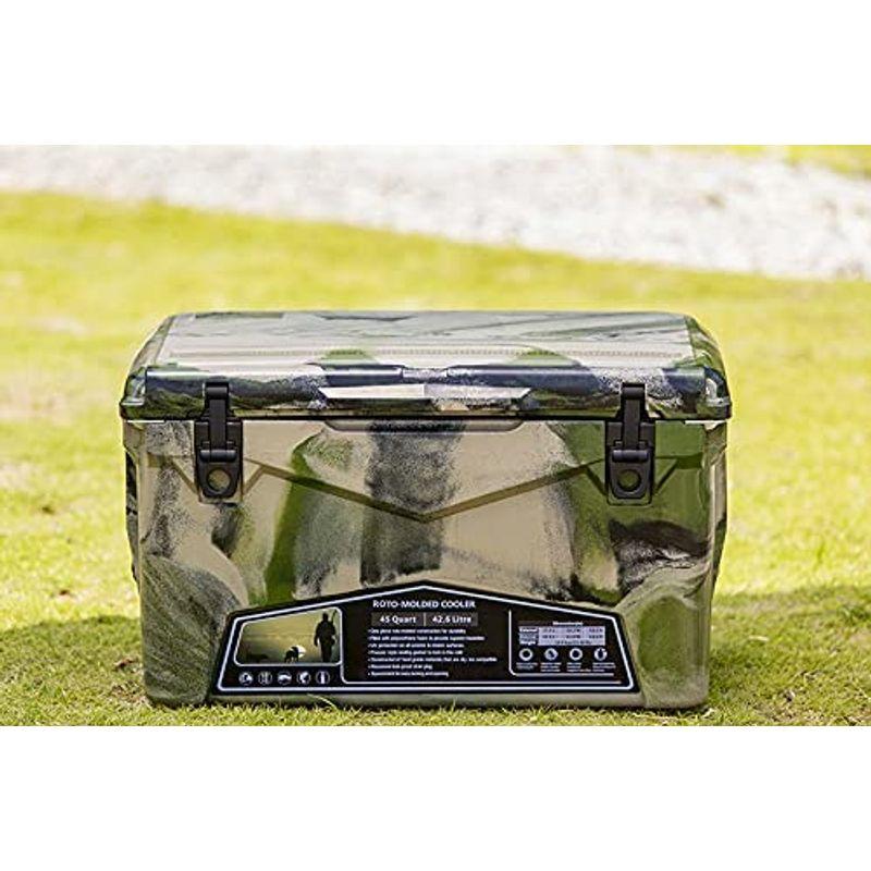安全Shoppingアイスランド クーラーボックス 45QT（42.6L） アーミー