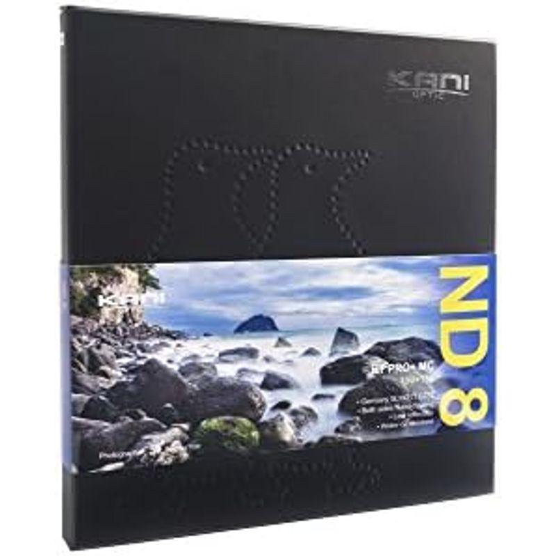KANI 角型フィルター NDフィルター ND8 (150 x 150mm) 光量調節用 ドイツ製光学ガラス使用 角型フィルター NDフィルター ND8 150mm 光量調節用 ドイツ製光学ガラス使用
