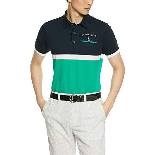 楽天1位 マンシングウェア 半袖シャツ ニット Mgmnja04x メンズ Nvgr ネイビー グリーン 日本 M 日本サイズm相当 希少 Www Doctor Plan Com