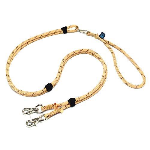 気質アップ ドッグ ギア ザイルリードタイプw ロープ径8mm 全長180cm ベージュ 大切な愛犬を迷子犬にしないためのリード 楽天ランキング1位 Southpointbd Com