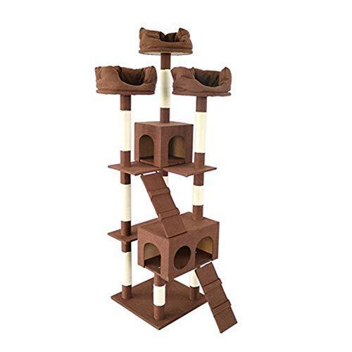 手数料安い キャットタワー 据え置き 多頭 大型猫 おしゃれ 全高185cm 猫用品 猫タワー 高級 爪とぎ ネコハウス付き 隠れ家 A Bq9vw Assign 通販 Yahoo ショッピング 最安値に挑戦 Www Maxipiso Com Ar