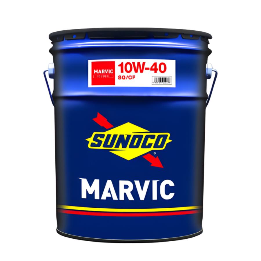 日本サン石油 SUNOCO MARVIC 10W-40 エンジンオイル SYNTETIC 20L SQ