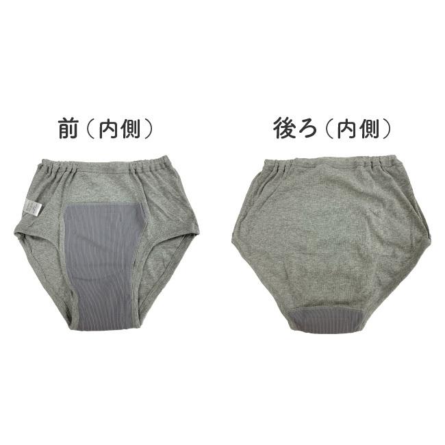 失禁パンツ 尿漏れパンツ ブリーフ 男性用 軽失禁 中失禁 50cc 50ml