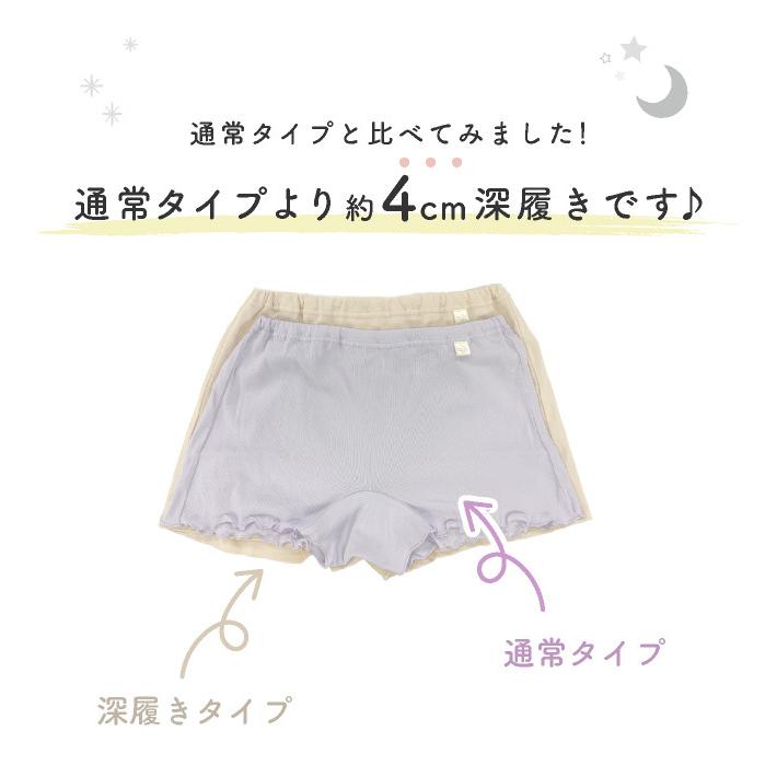 下着 トランクス ショーツ パンツ 女性用 レディース 婦人 M L LL 3L 4L 綿100％ ゆる寝ちゃん深履きトランクスショーツ3枚組の画像