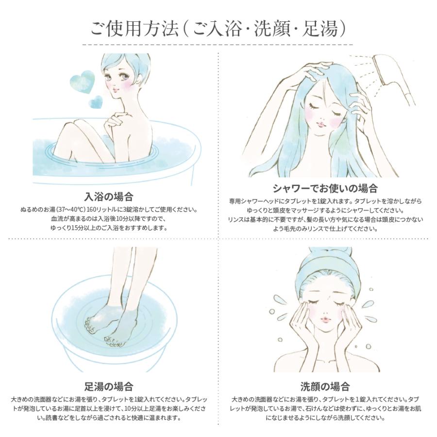 Hot Bubble PRO (ホットバブルプロ）ATH802 日本製 薬用 重炭酸 入浴剤(デリケートな肌でも安心 無香料 無着色 中性pH 医薬部外品) (お得な90錠セット) 送料無料 |  | 07