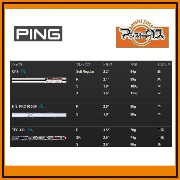 PING G20 IRON6本セット(5〜9、PW) ピン アイアン6本セット TFC330i 