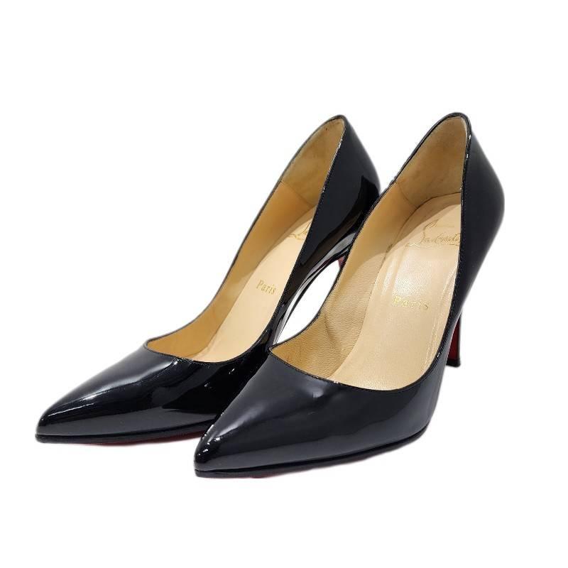 Christian Louboutin クリスチャンルブタン パテント レザー パンプス