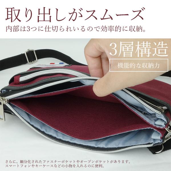 サコッシュ バッグ ショルダーバッグ ポーチ かばん メンズ レディース 防災 サイクリング | ブランド登録なし | 10