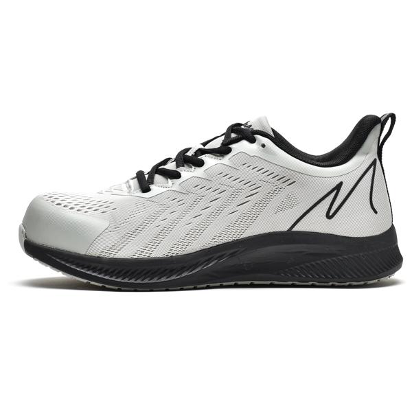 ワークシューズ メンズ 安全靴 4E 幅広 先芯入り 作業靴 スニーカー 鉄製先芯 軽量 アローマックス #118 | ブランド登録なし | 12