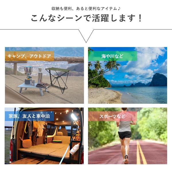 ウォータータンク 断水 防災 10L テント 重り ウォーターウエイト 固定 災害 非常用 避難 収納便利 貯水 2個セット | ブランド登録なし | 03