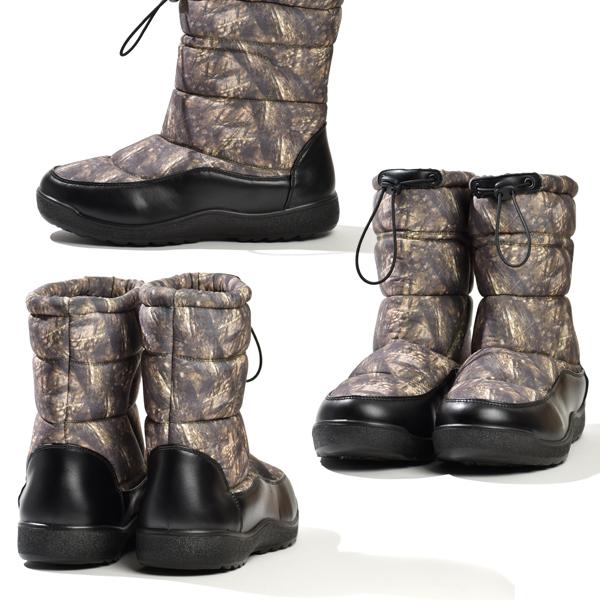 防寒ブーツ メンズ スノーブーツ スノーシューズ 暖かい 防水 バイク 通勤 アウトドア 雪 | ブランド登録なし | 15