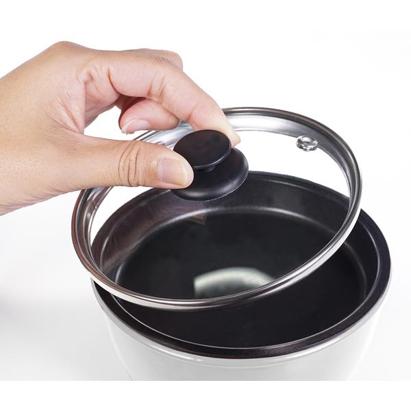 グリル鍋 おひとり様 約12cm ちょこっと家電 小さい ミニ鍋 １人暮らし 車中泊 キャンプ アウトドア | ブランド登録なし | 05