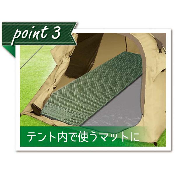 レジャーマット 折りたたみ キャンプ 軽量 アウトドア ソロキャンプ 車中泊 ツーリング モンターナ | Montagna | 06