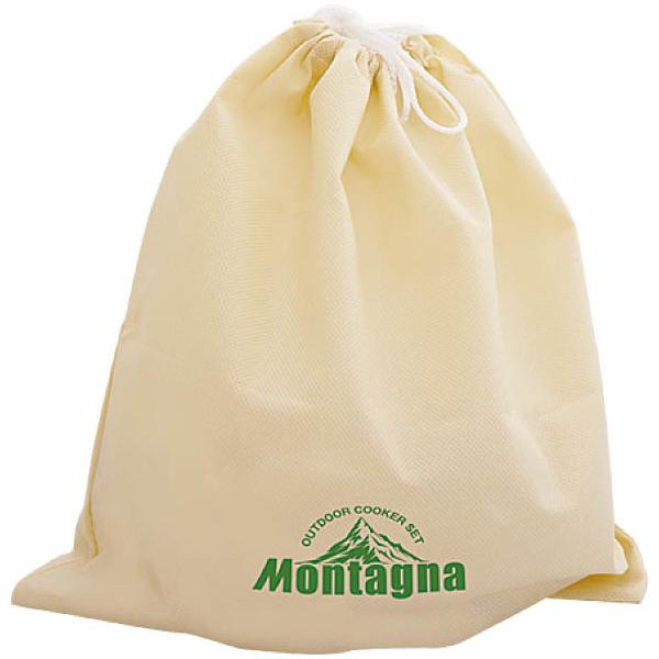 クッカー 食器 4点 鍋 キャンプ ソロ キャンプ アウトドア クッカーセット ステンレス スタッキング モンターナ montage | Montagna | 07