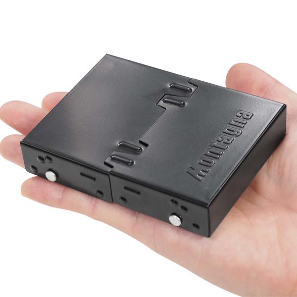 ミニコンロ ポケットコンロ 折りたたみ式 固形燃料 コンパクト 持ち運び アウトドア 料理 湯沸かし 釣り モンターナ montage | Montagna | 01