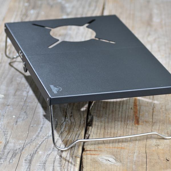 バーナーテーブル 防熱 遮熱 コンパクト 折りたたみ テーブル モンターナ イワタニ CB-JCB SOTO ST-330 対応 | Montagna | 04