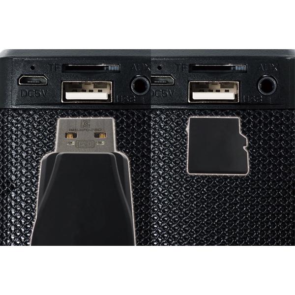 スピーカー ワイヤレススピーカー サウンドスケープ スマホ 持ち運び コンパクト USB マイクロSD | ブランド登録なし | 05