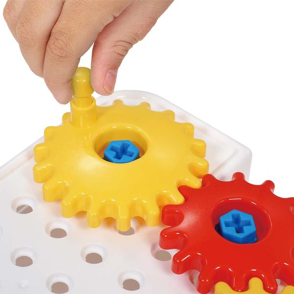 電動くるくるギア 組立 おもちゃ 玩具 歯車 子供 プレゼント | ブランド登録なし | 02
