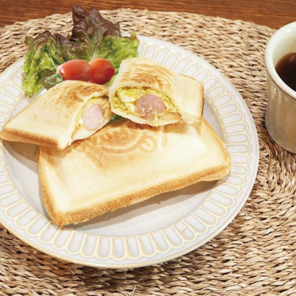 ホットサンドメーカー 食パン ハーフ 朝食 フッ素 電気 電源 | ブランド登録なし | 04