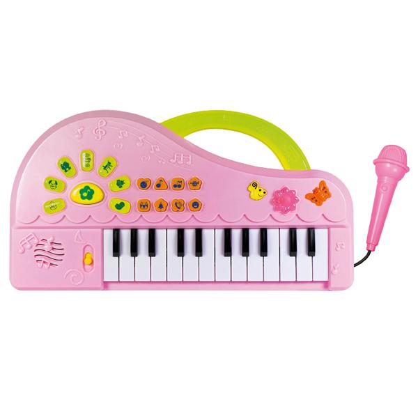 ピアノ キーボード おもちゃ 子供 キッズ マイク付 女の子 音楽玩具 歌 知育玩具 リサイタルピアノ |  | 02