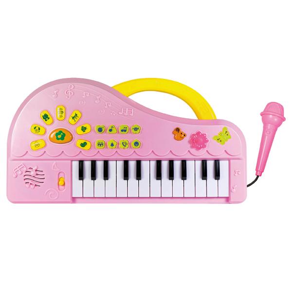 ピアノ キーボード おもちゃ 子供 キッズ マイク付 女の子 音楽玩具 歌 知育玩具 リサイタルピアノ |  | 03