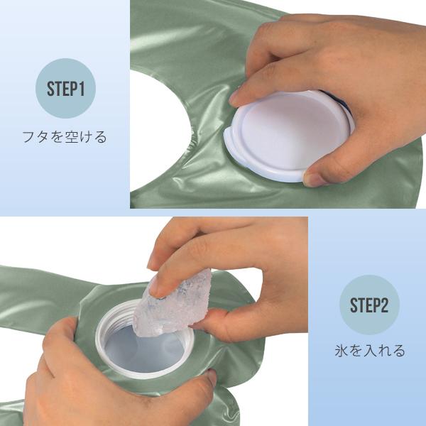 ネッククーラー 超冷却ネック アイスバッグ 熱中症対策 暑さ対策 アイスパック 携帯 氷 氷嚢 アウトドア 夏 | ブランド登録なし | 05